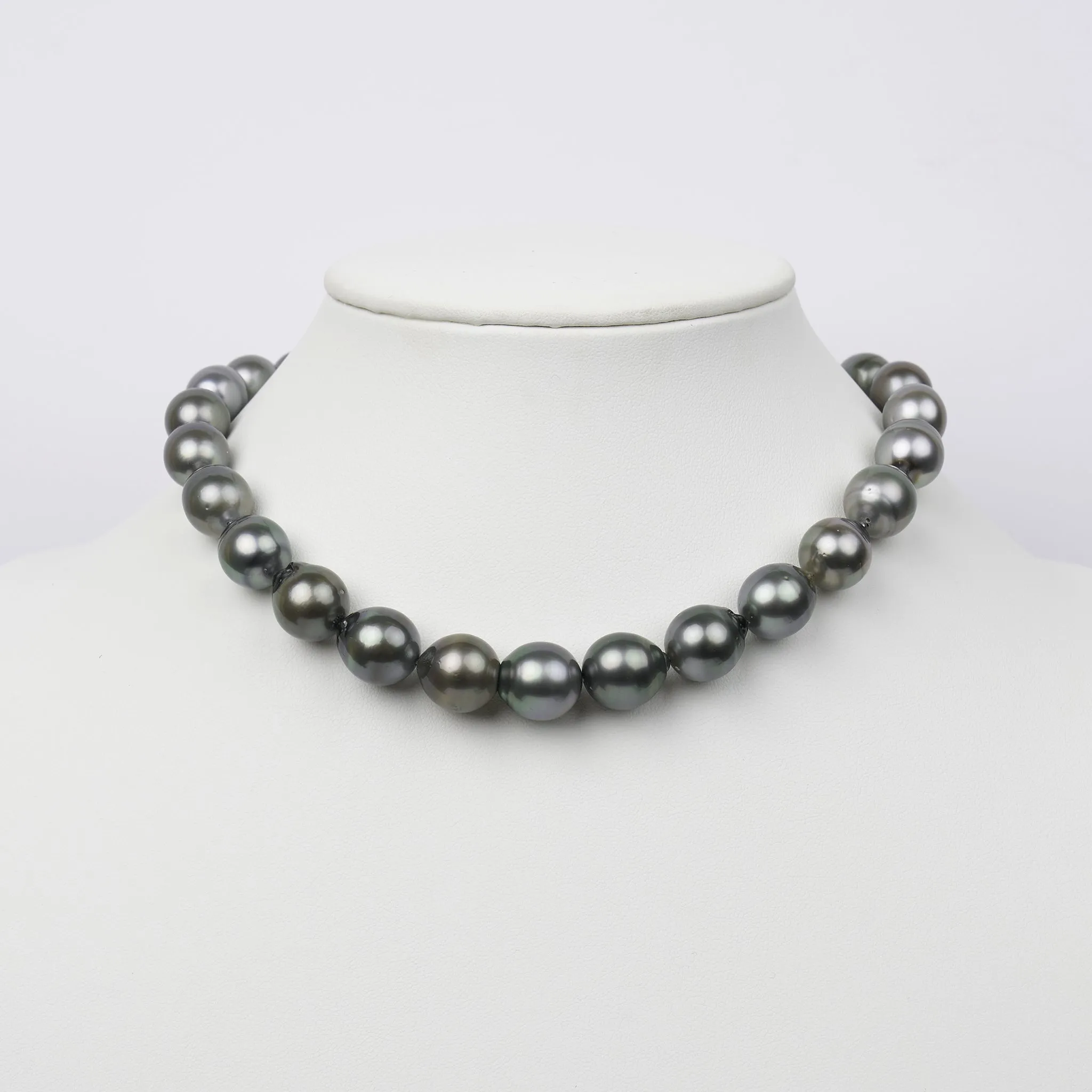 12.1-14.0 mm AA /AAA Tahitian Drop Pearl Necklace