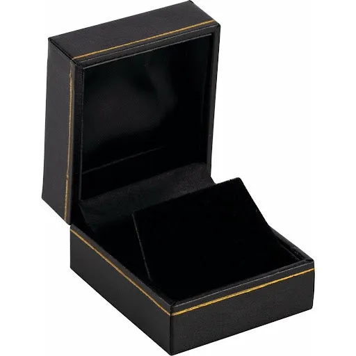 14K Yellow Gold Natural Black Onyx Pendant
