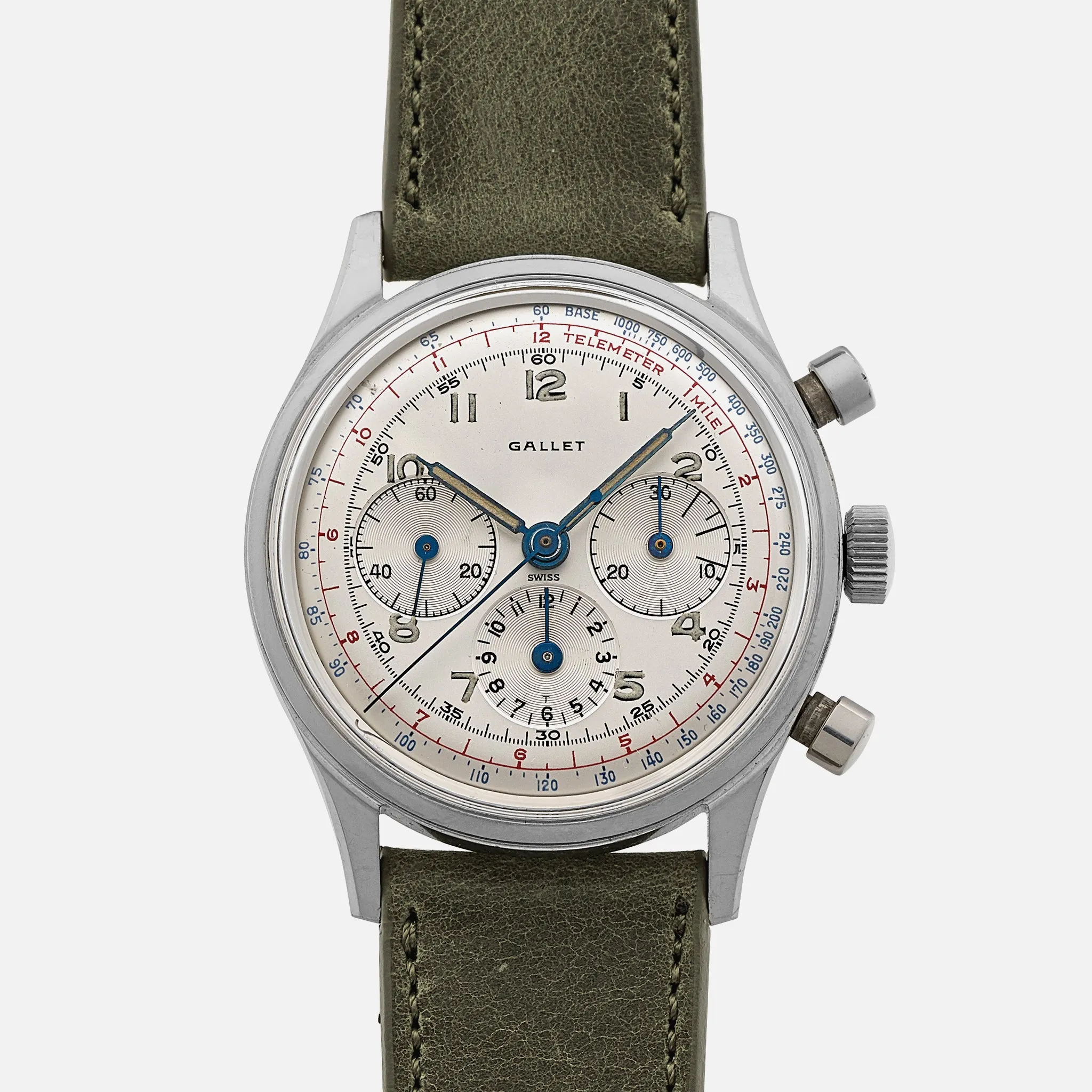 1960s Gallet Multichron 12 Chronograph