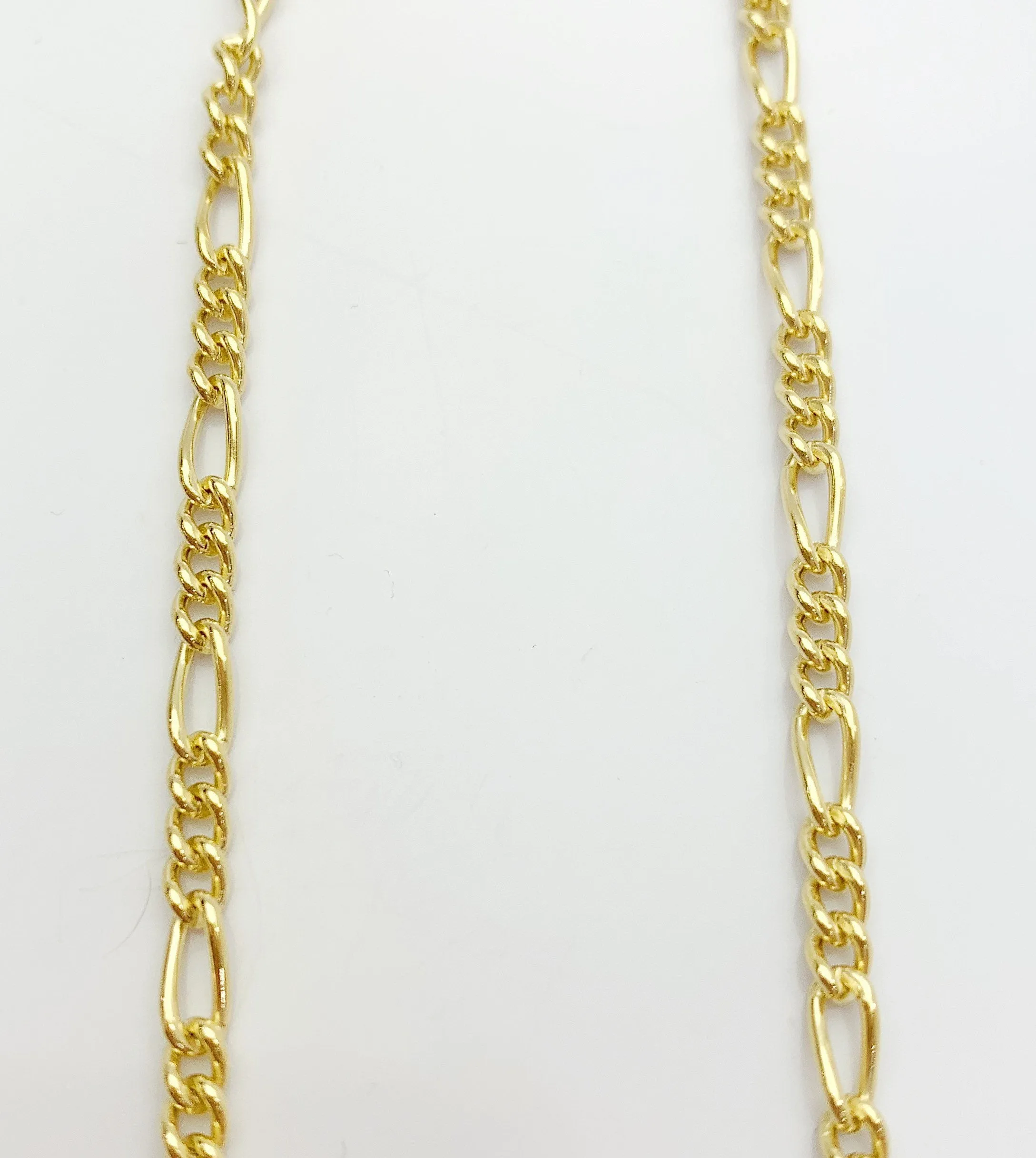 20” 14k Gold Filled Figaro Chain 3.0mm (S3831CLC)