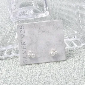 925 Silver Ball Earrings