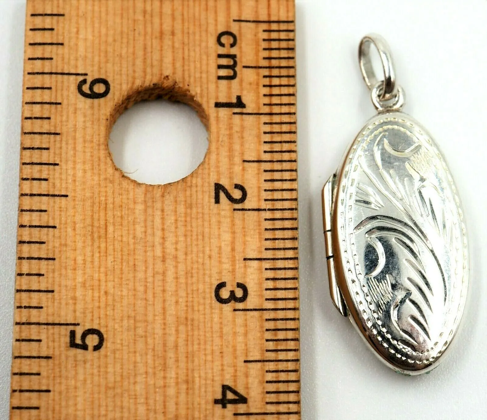 925 Sterling Silver Locket Pendant