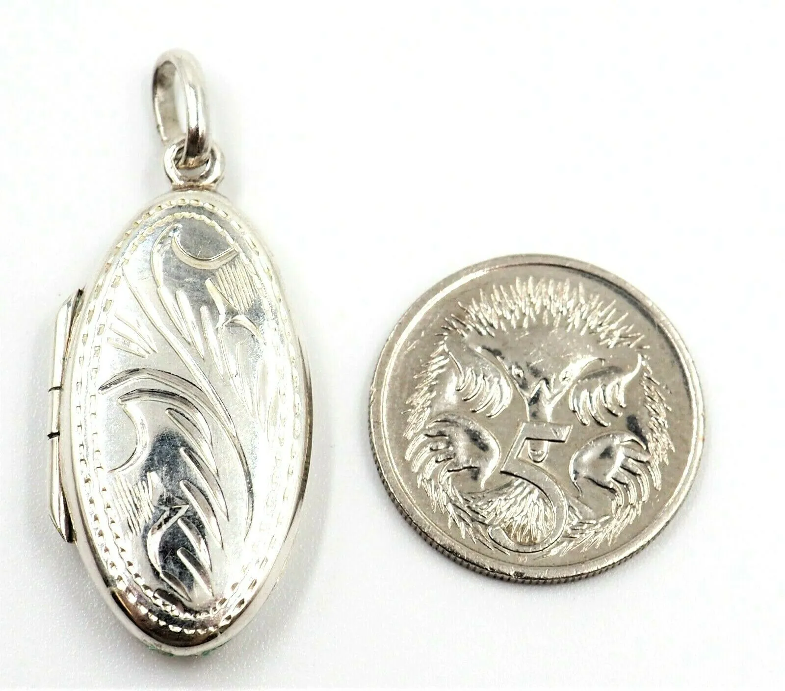 925 Sterling Silver Locket Pendant