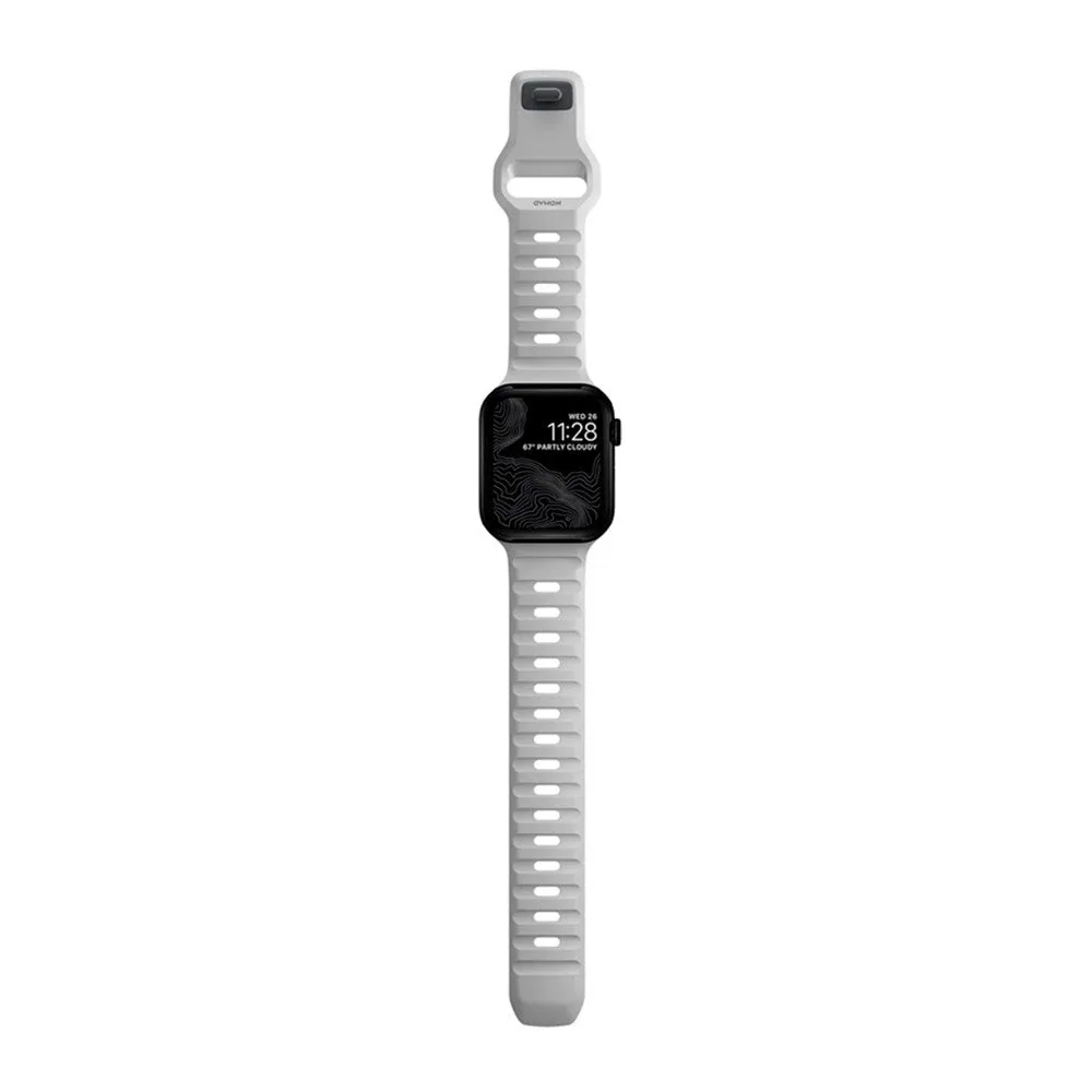 Apple Watch (38/40/SE/41/42mm) Nomad Sport Band Rem - Lunar Gray