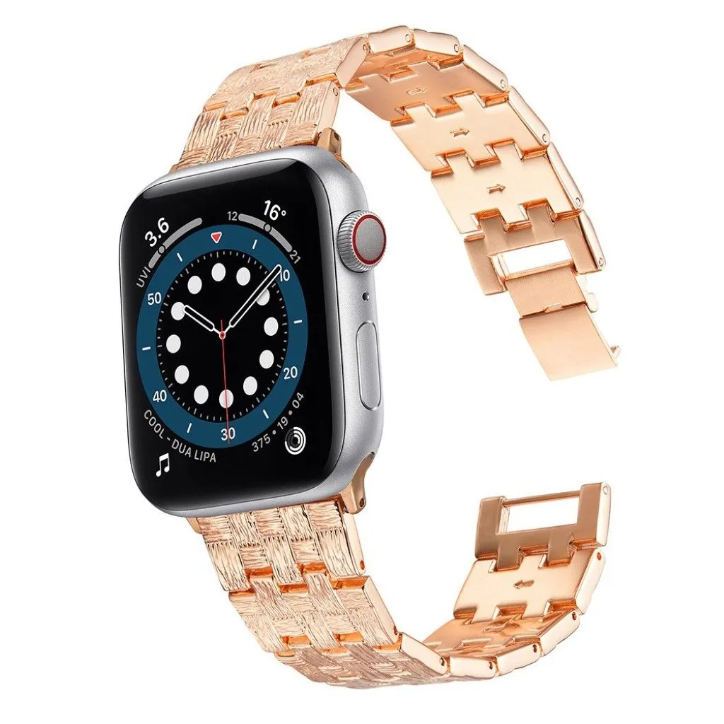 Apple Watch 40mm textured aluminum alloy watch strap - Rose Gold