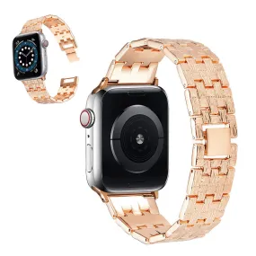 Apple Watch 40mm textured aluminum alloy watch strap - Rose Gold