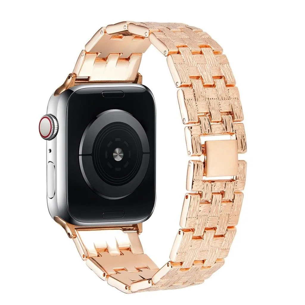 Apple Watch 40mm textured aluminum alloy watch strap - Rose Gold