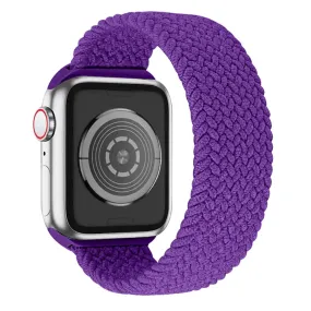 Apple Watch (41mm) elastic watch strap - Purple / Size: M