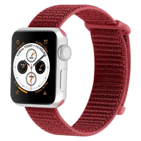 Apple Watch (41mm) nylon watch strap - Red