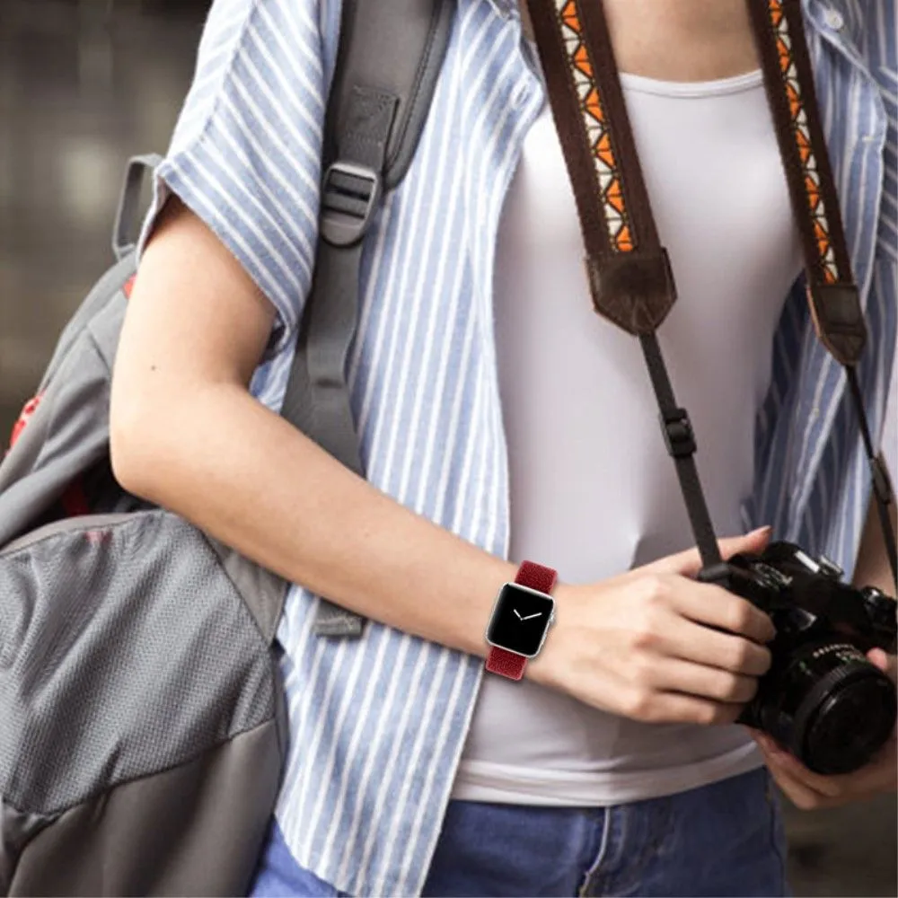 Apple Watch (41mm) nylon watch strap - Red