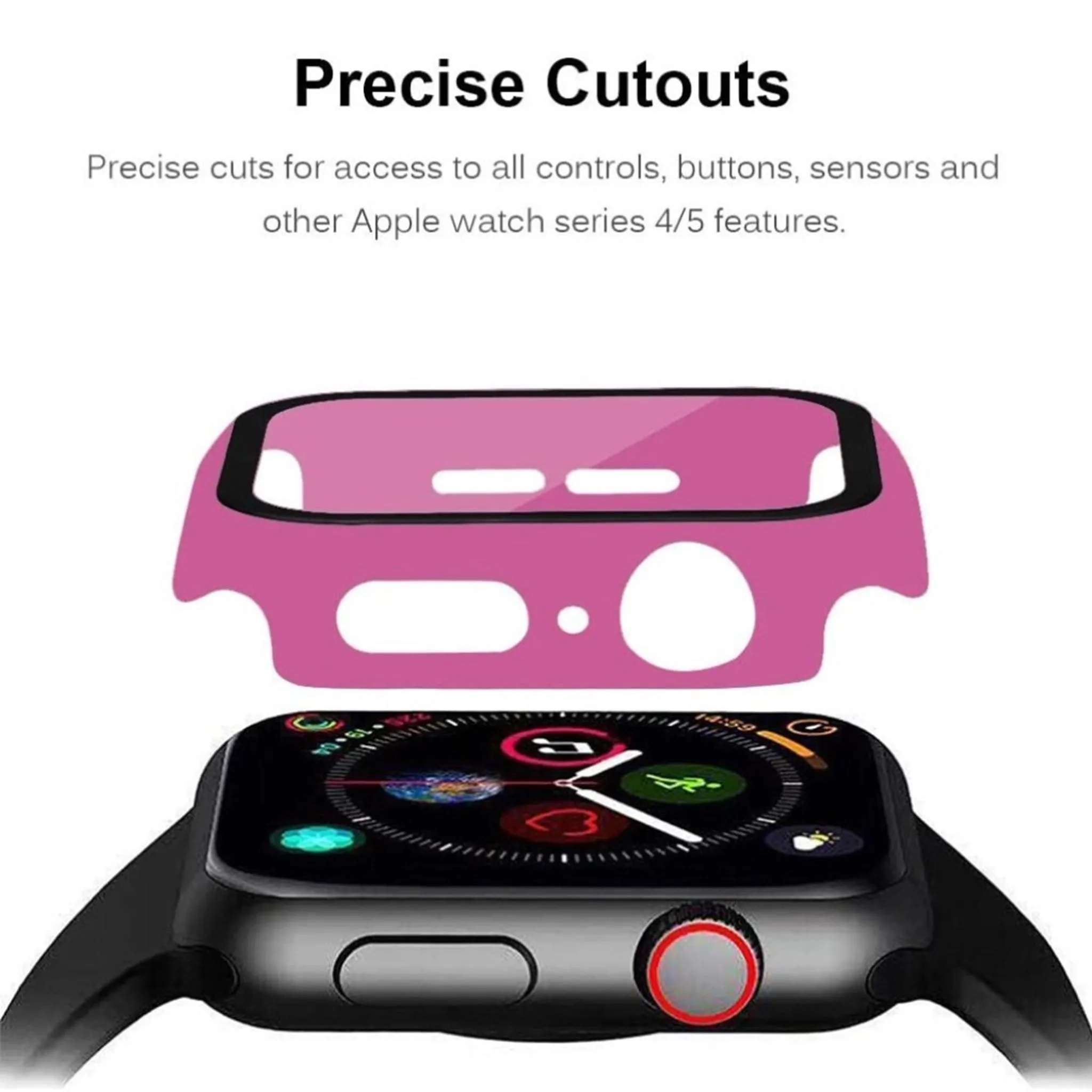 Apple Watch Series 3/2/1 38mm simple and durable frame - Rose