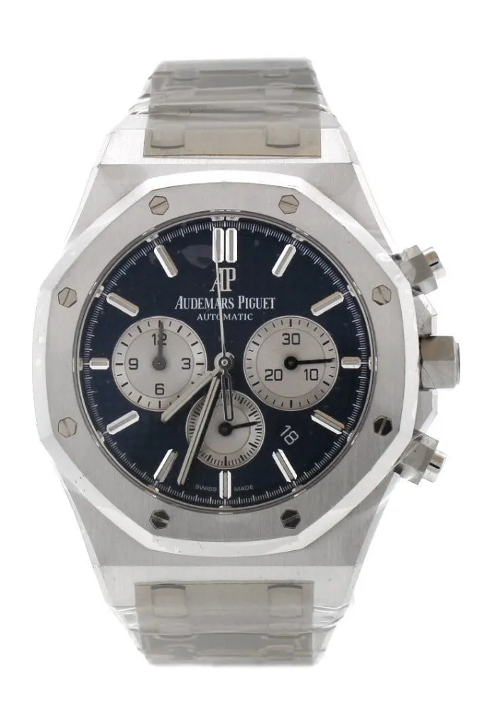 Audemars Piguet Royal Oak 41 Chronograph 41mm Blue Dial Stainless Steel Watch 263b31ST.OO.1220ST.01  DCM