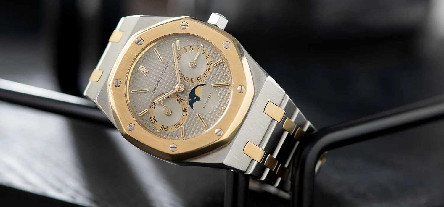 Audemars Piguet Royal Oak Steel and Gold Day Date 25594SA