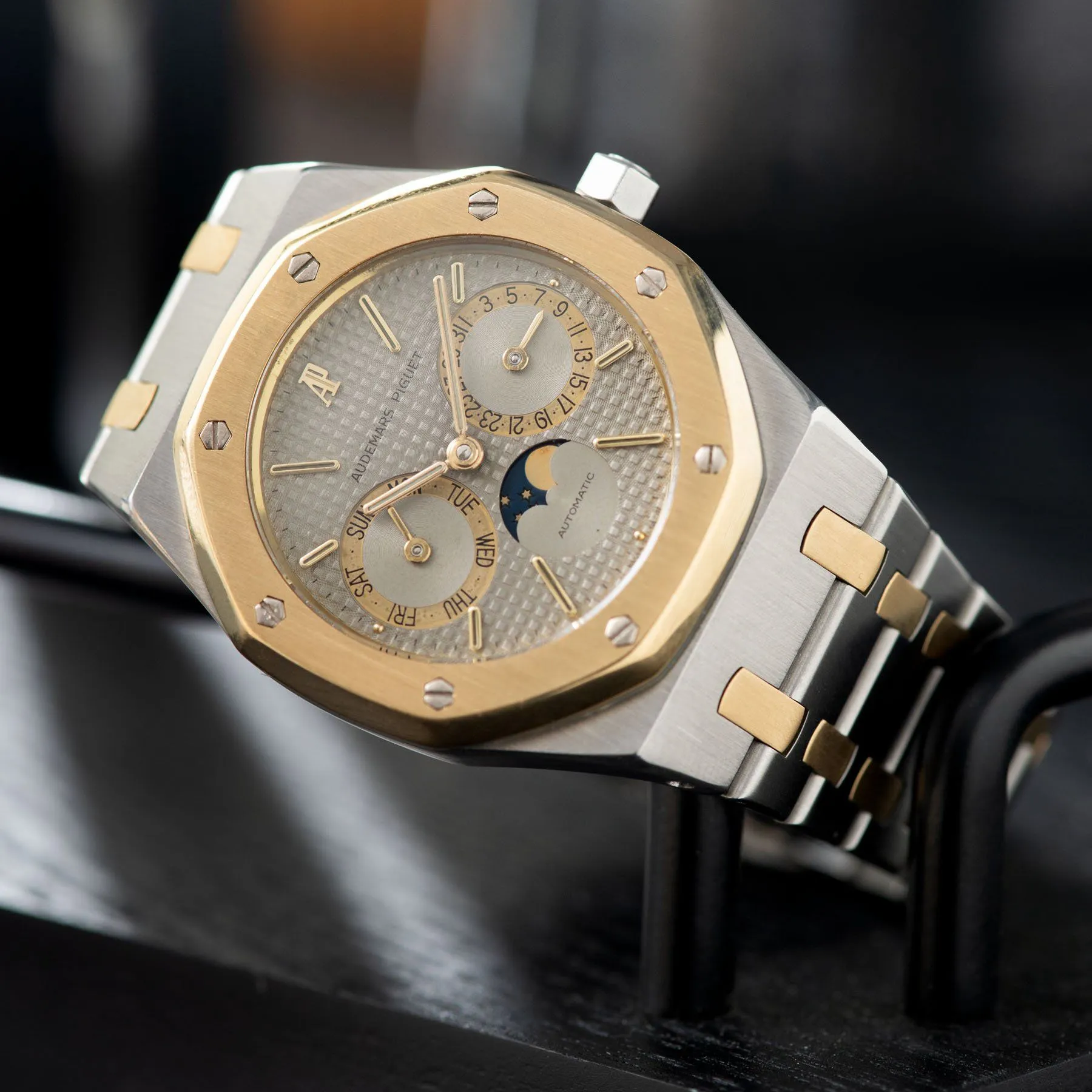 Audemars Piguet Royal Oak Steel and Gold Day Date 25594SA