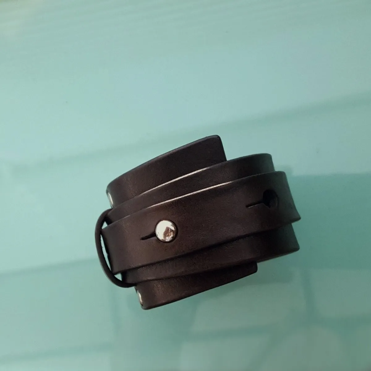 Averey Wrist Wrap Leather Cuff Bracelet- SS1082