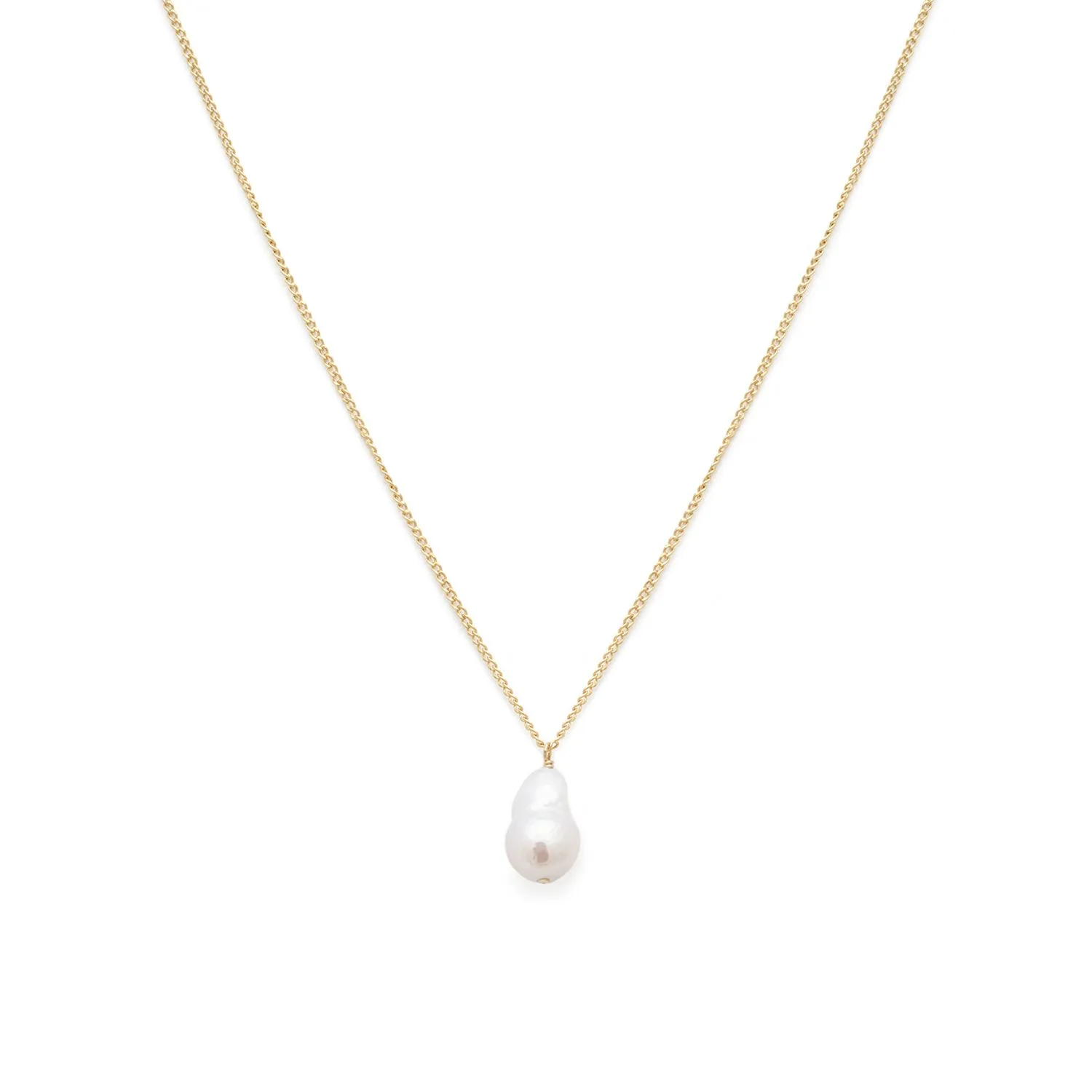 Baby Baroque Necklace | Pearl