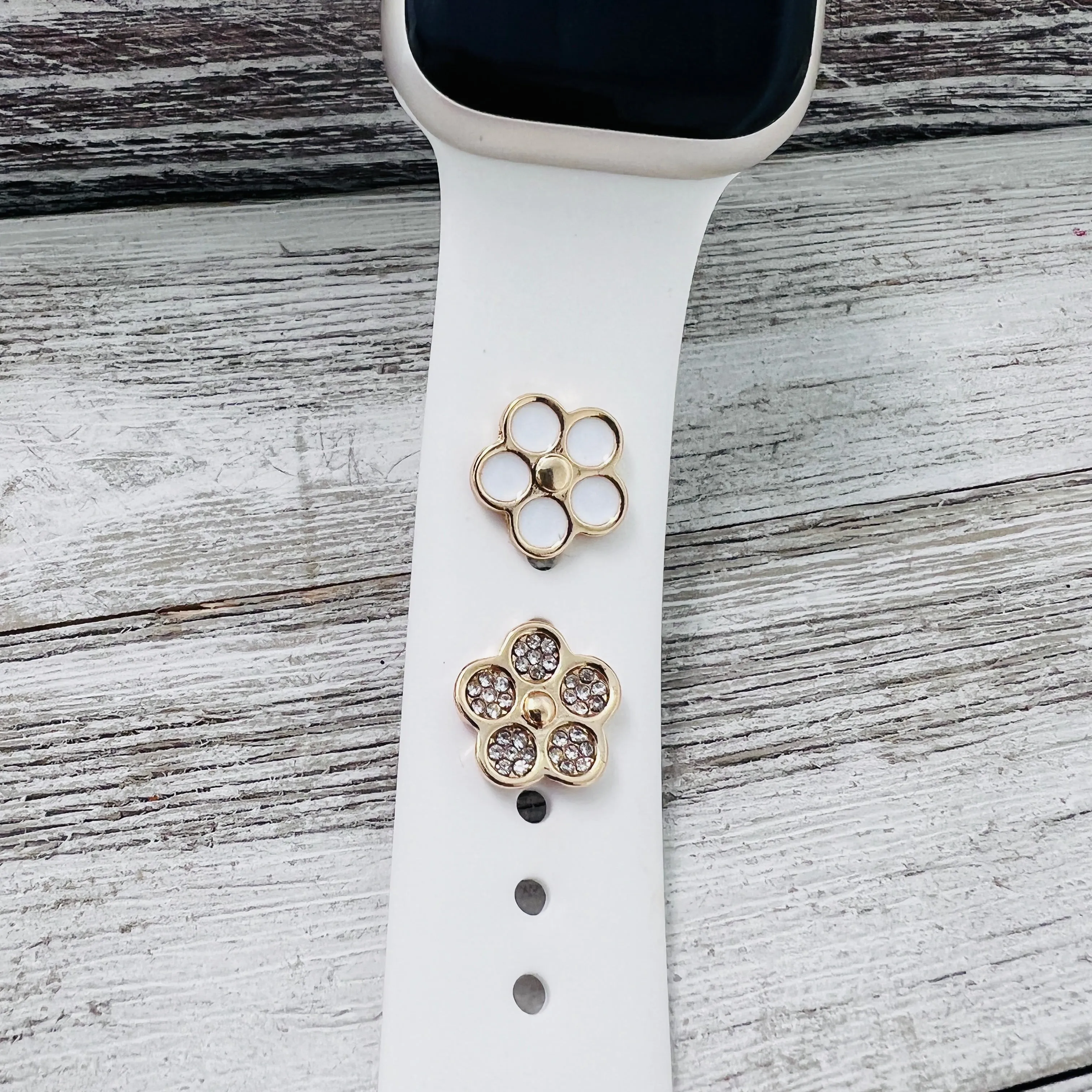 Band Charms 1pc. Fancy Daisy Multiple Colors Available