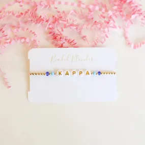 Beaded Blondes | Kappa Color Sorority Bracelet