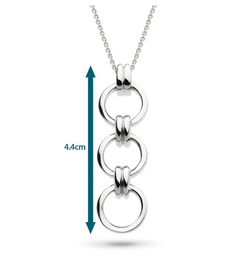 Bevel Unity Trio Necklace