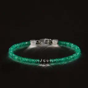 Black Diamond - Emerald Bracelet II (3-4mm)