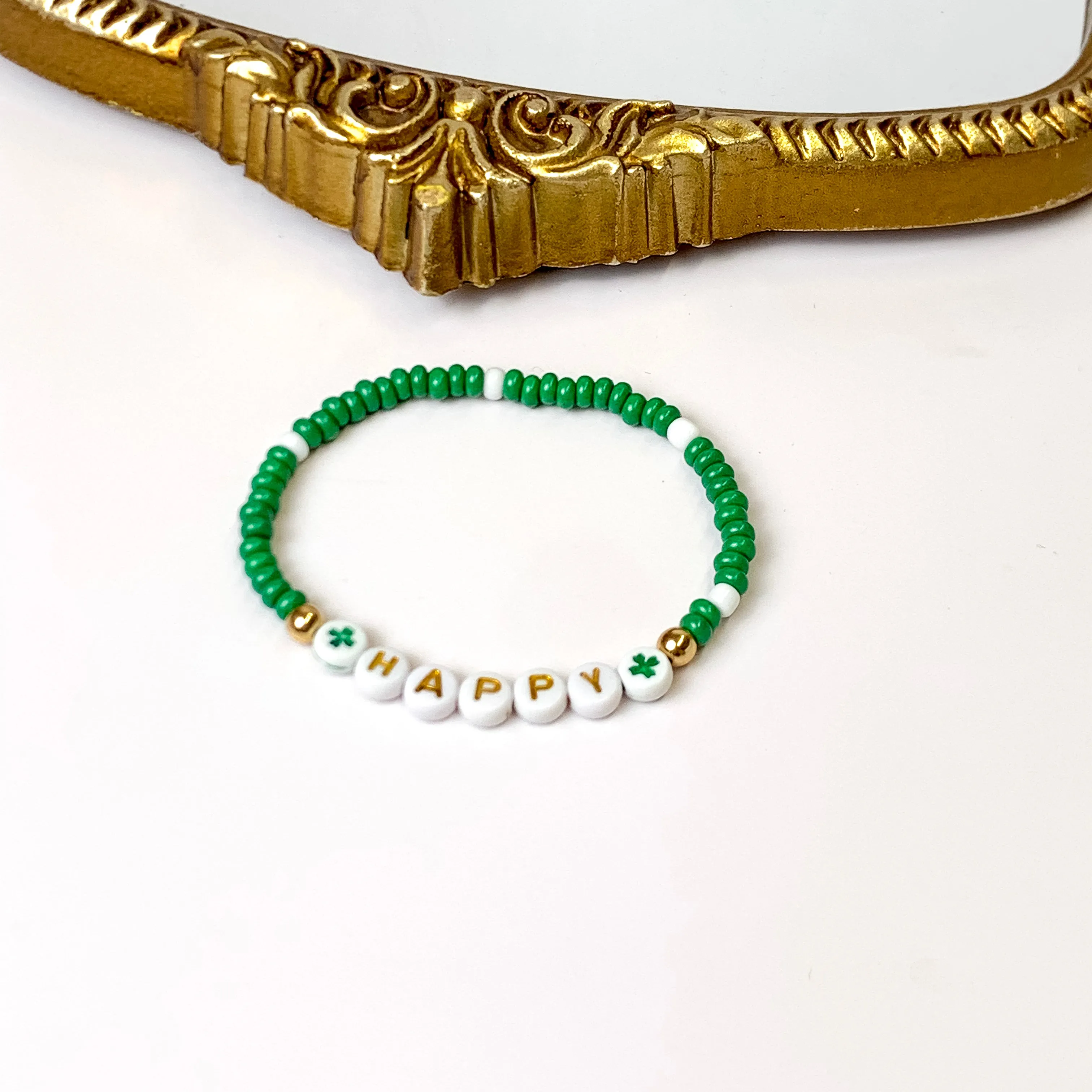 Buy 3 for $10 | St. Patrick's Day Friendship Stretch Bracelets