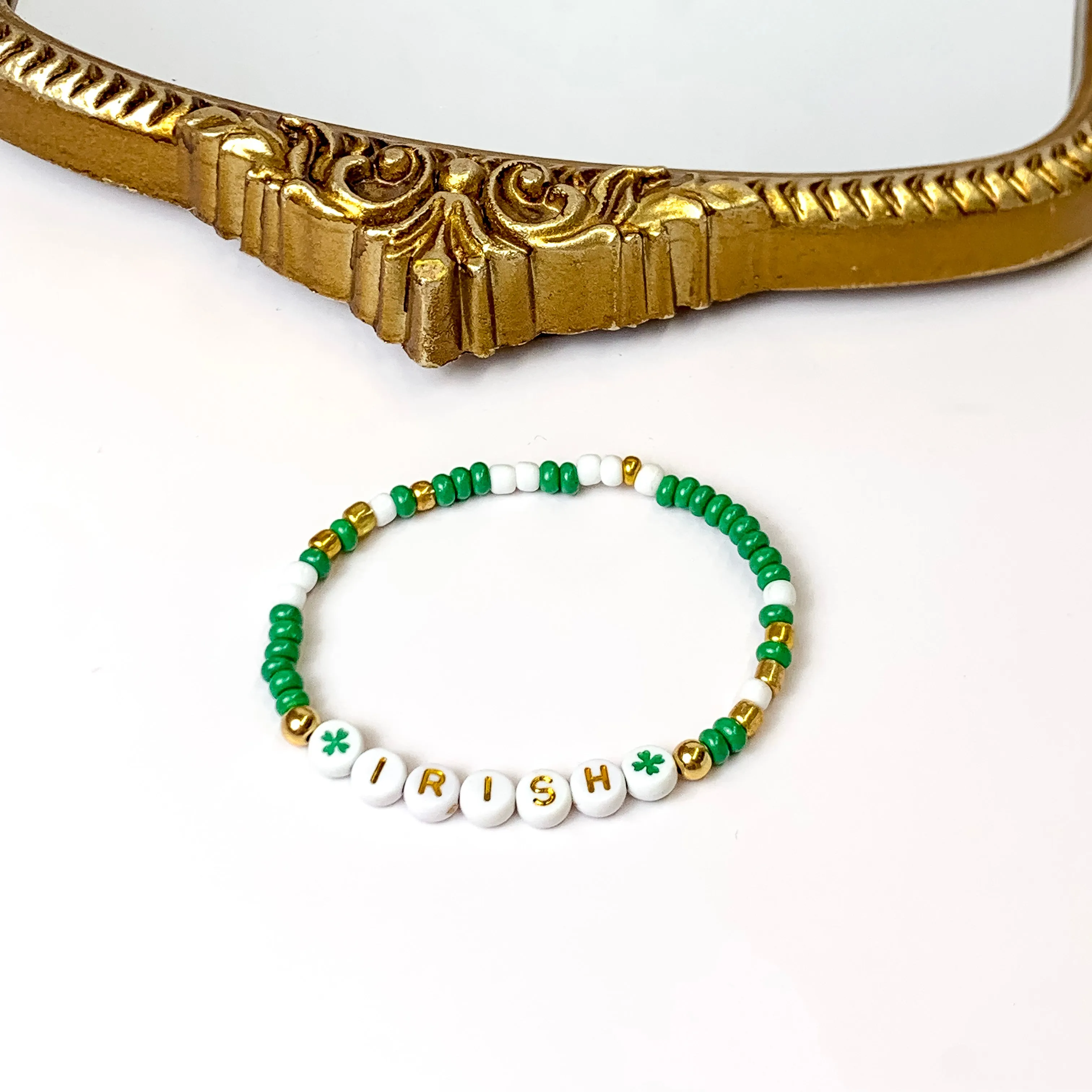 Buy 3 for $10 | St. Patrick's Day Friendship Stretch Bracelets