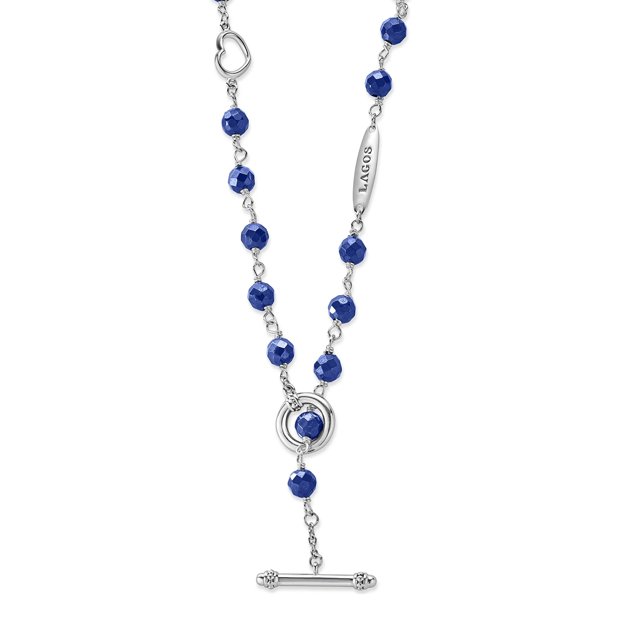 Caviar Icon Ultramarine Ceramic Beaded Necklace