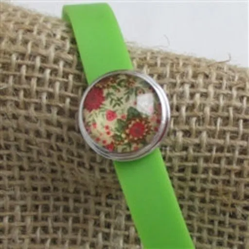 Child's Green Vinyl Bracelet