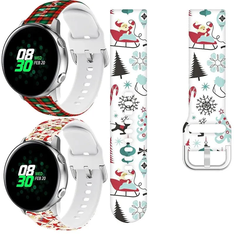 Christmas Watch Straps compatible with the Huawei Watch 2 Classic