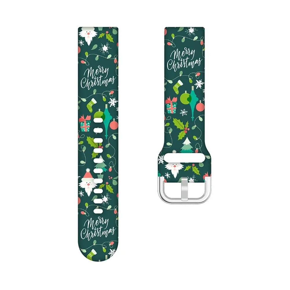 Christmas Watch Straps compatible with the Huawei Watch 2 Classic