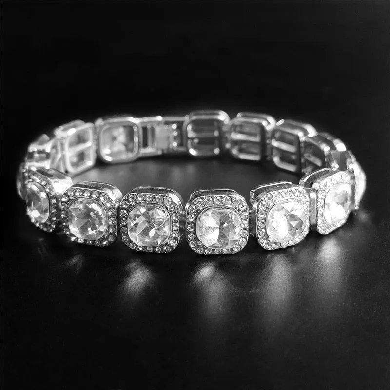 Chunky Rhinestone Bracelet