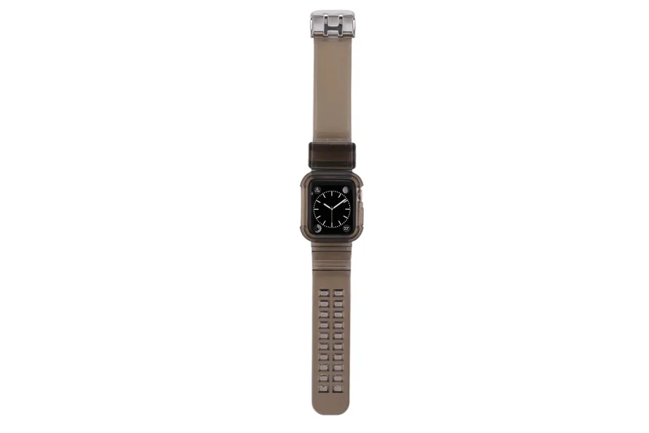 Clear Black Watch Band