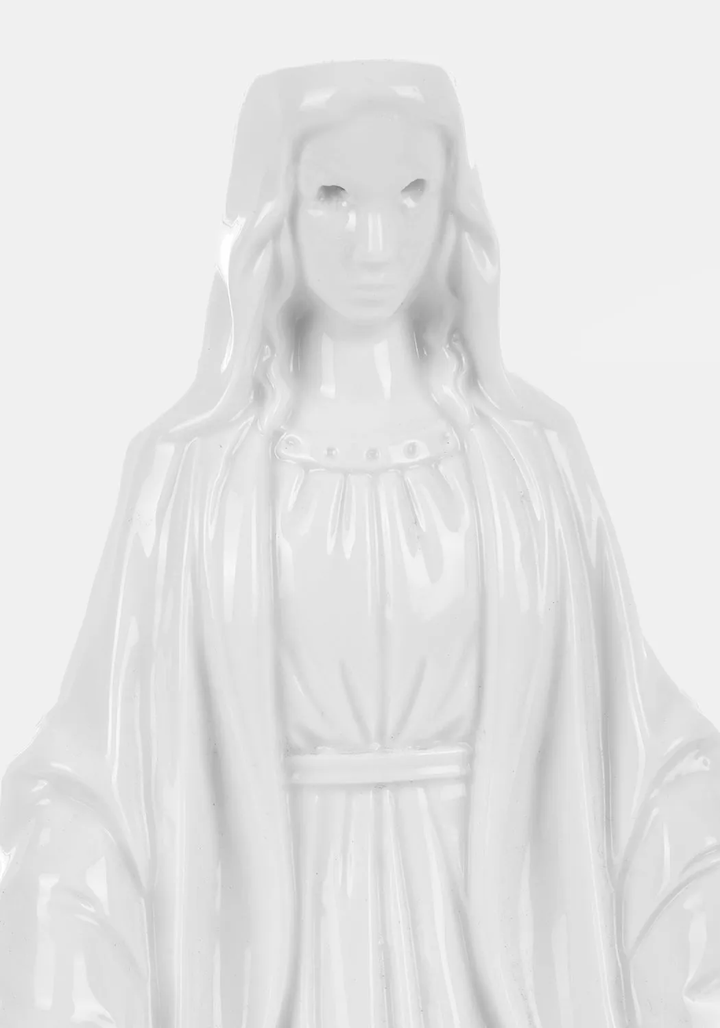 CRYING MADONNA CANDLE HOLDER