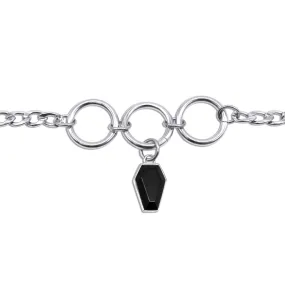 Crypt Black Coffin Choker