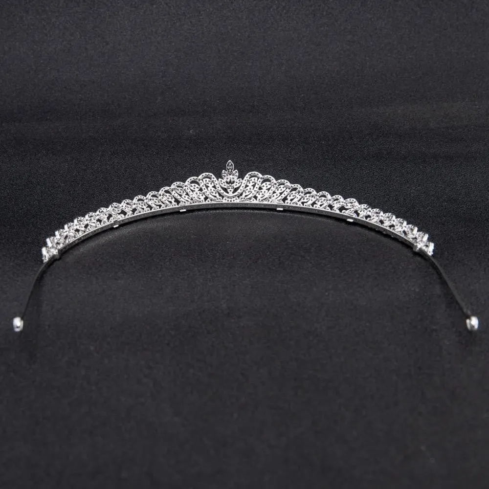 Cubic zircon wedding bridal tiara diadem hair jewelry CH10219