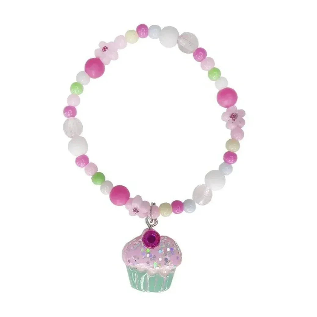 Cutie Cupcake Crunch Bracelet - Mint