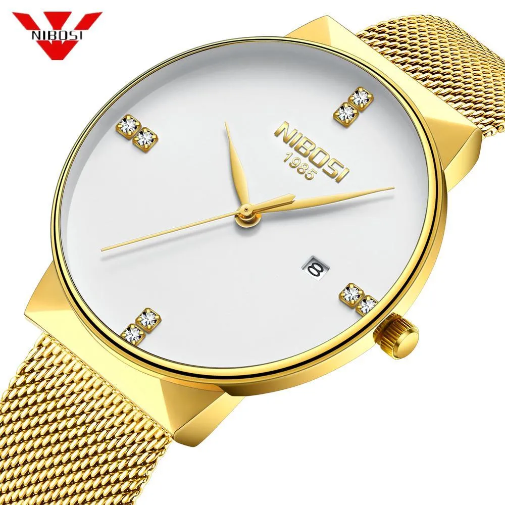 cwp NIBOSI Fashion Mens Watches Top Brand Luxury Quartz Watch Men