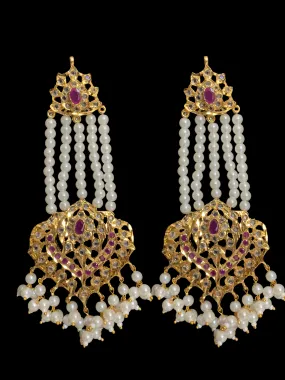 DER81 Aymara jhoomar earrings ( SHIPS IN 4 WEEKS  )