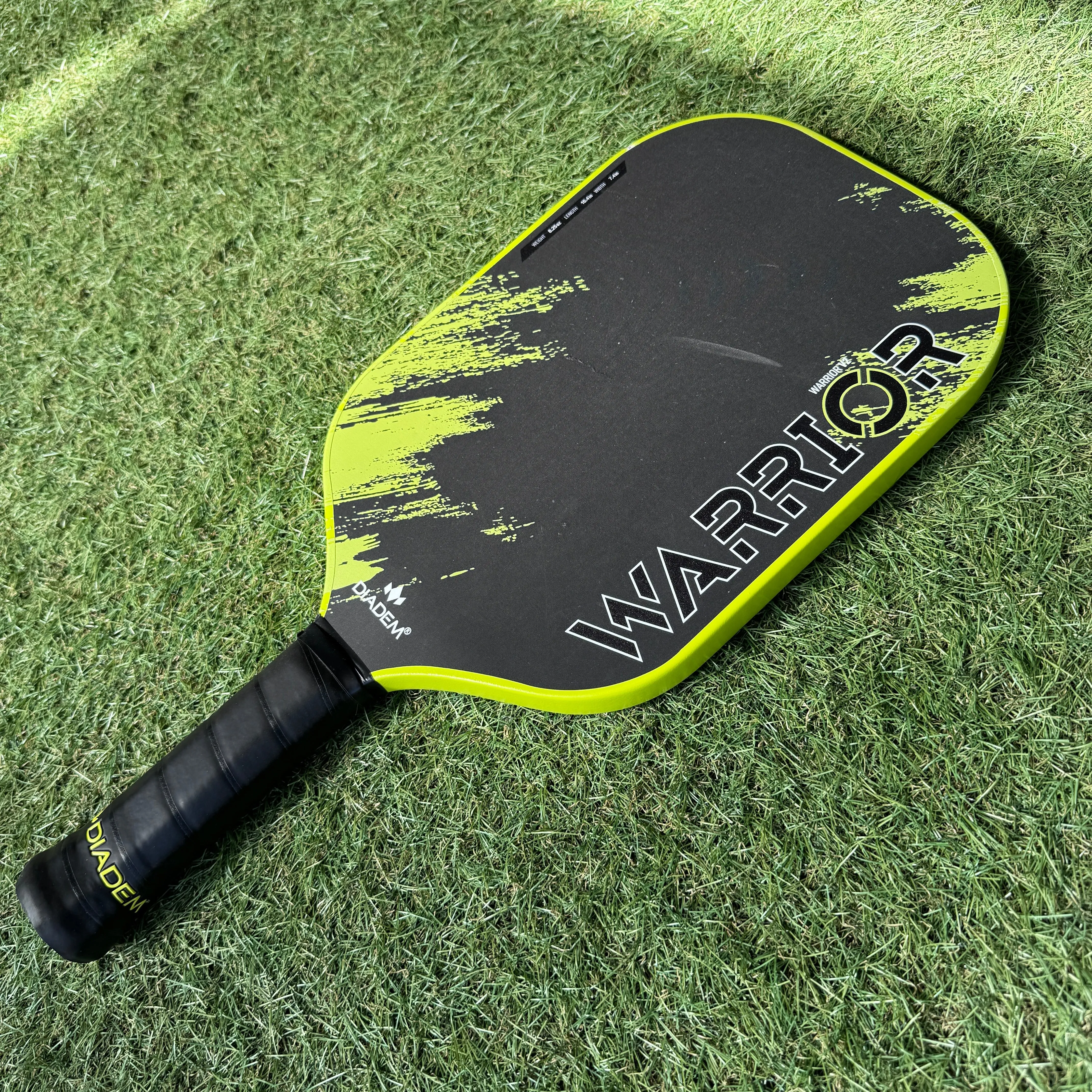 Diadem Warrior v2 Yellow Pickleball Paddle Ex Demo