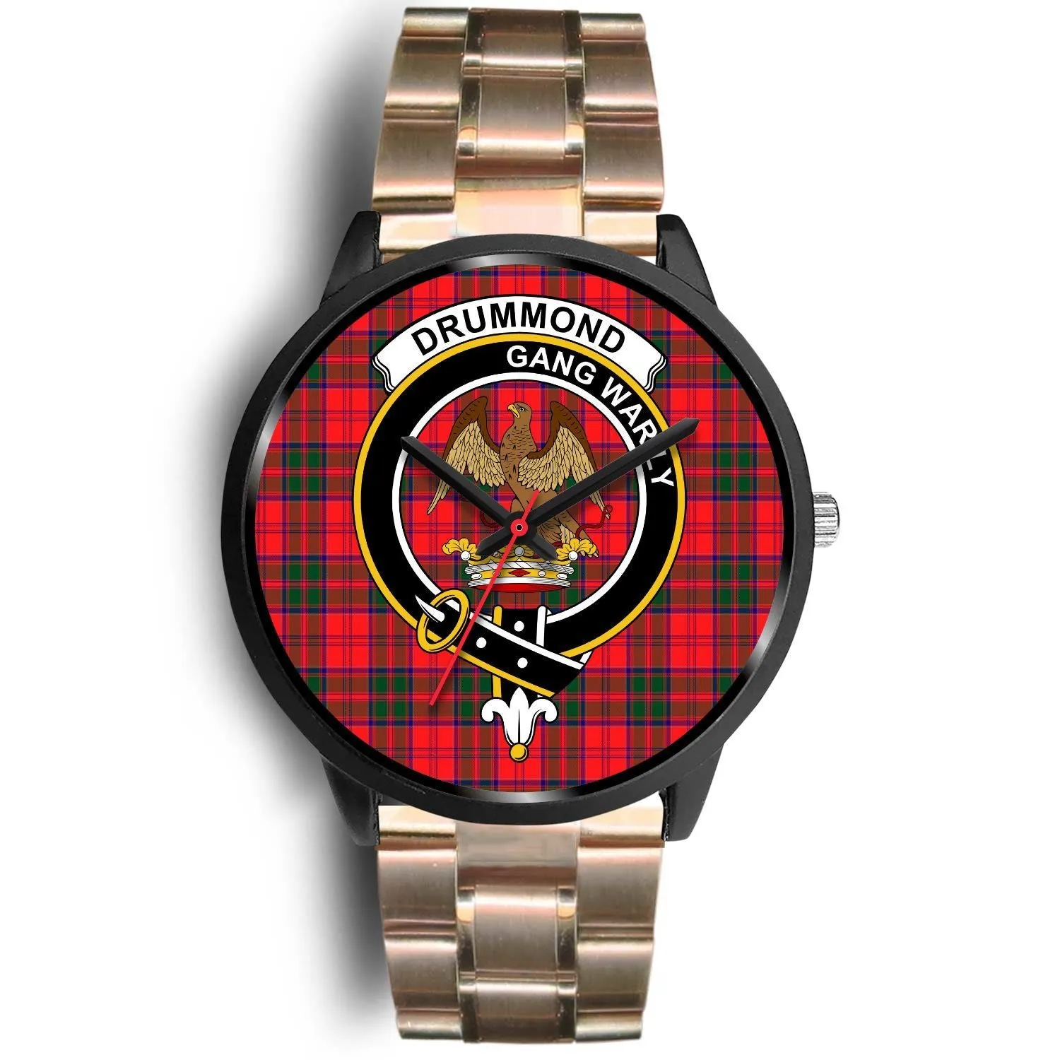 Drummond Modern Clan Badge Tartan Black Watch