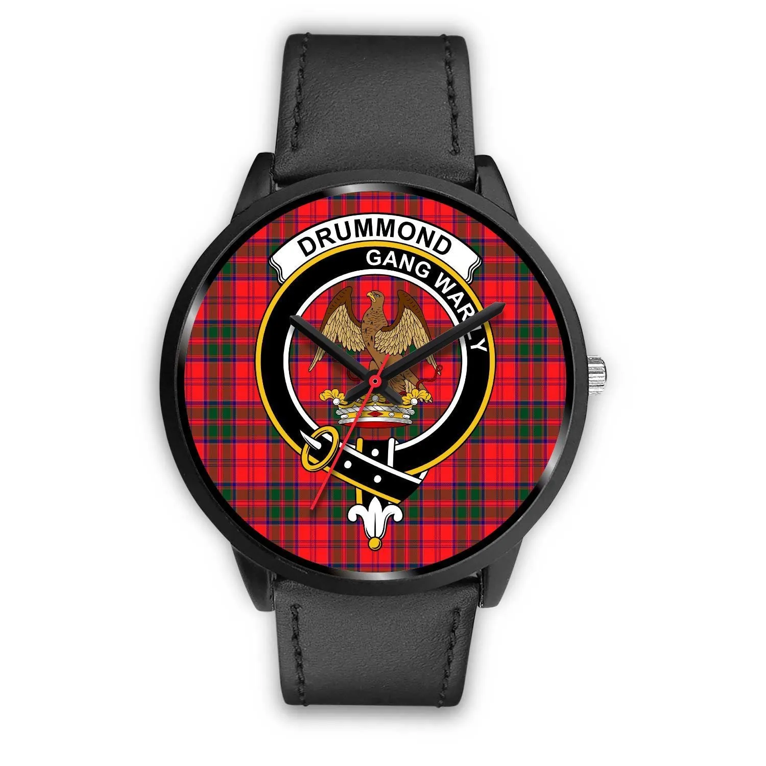 Drummond Modern Clan Badge Tartan Black Watch