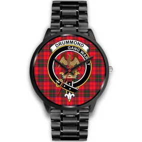 Drummond Modern Clan Badge Tartan Black Watch