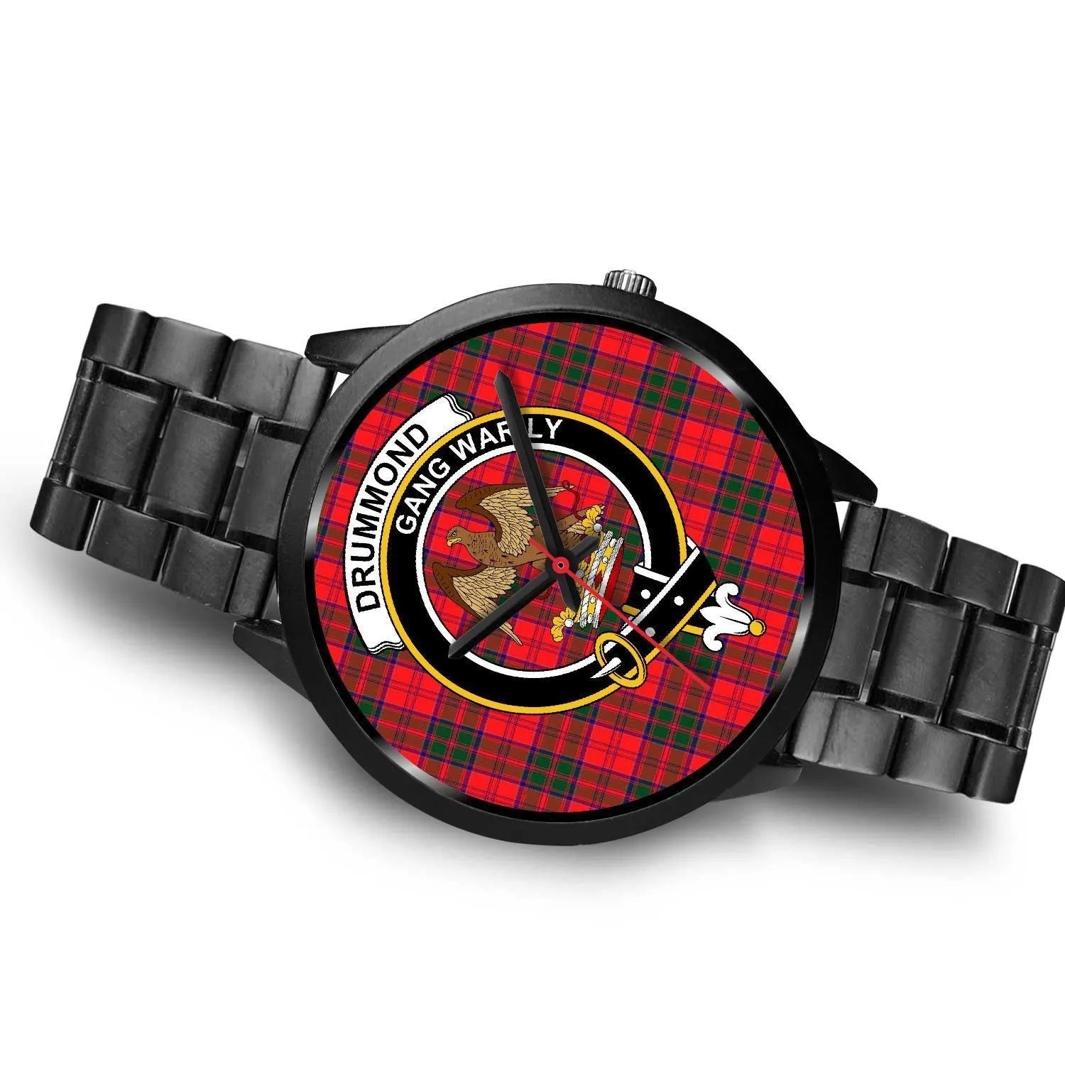 Drummond Modern Clan Badge Tartan Black Watch