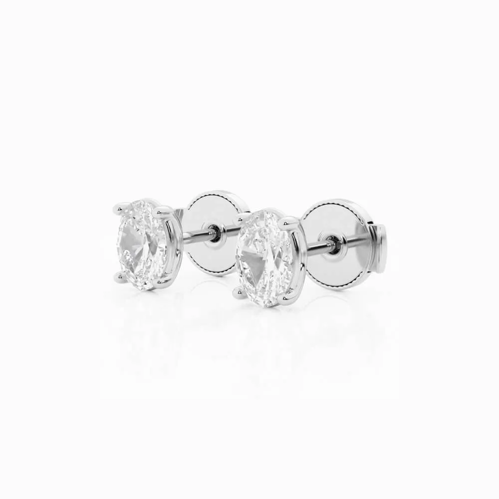 Ethereal Oval Stud