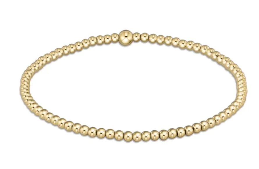 Extends - Classic Gold Bead Bracelet