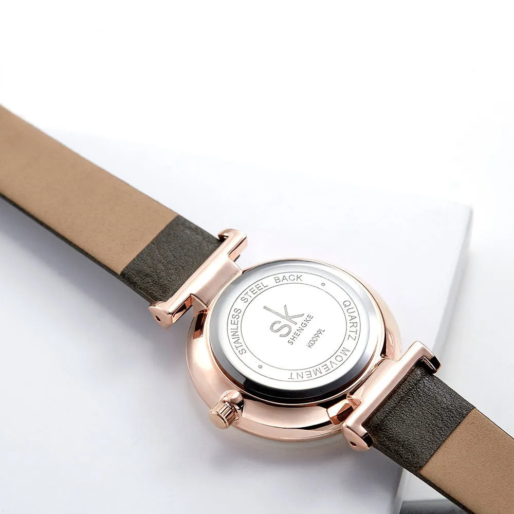 Fashion Women's Watch Creative Simple Temperament Women's Watch Belt Style