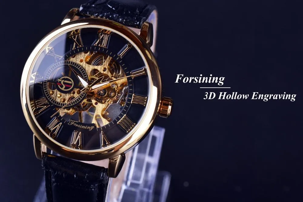 Forsining Skeleton Watch