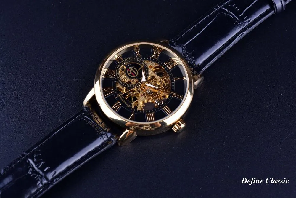 Forsining Skeleton Watch