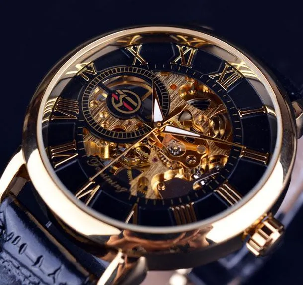 Forsining Skeleton Watch