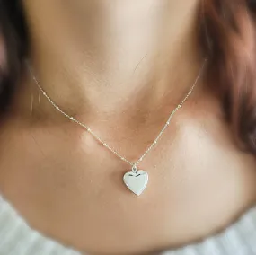 Heart Shaped Locket Necklace